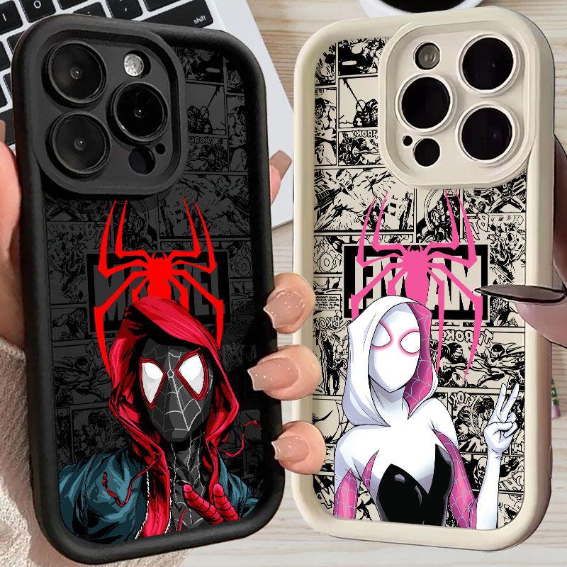 Apple Iphone 16 - 스파이더맨 마일즈 모랄레스 그웬 마블 코믹스