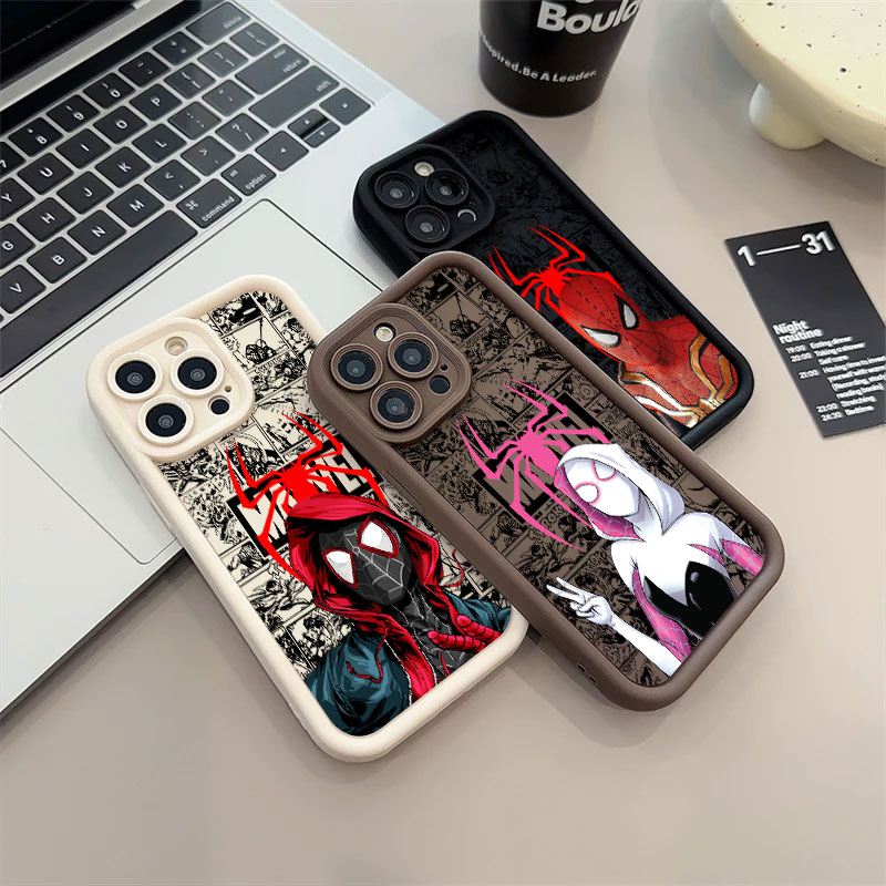 스파이더맨 마일즈 모랄레스 그웬 마블 코믹스 케이스 애 - Apple Iphone 16 리뷰 및 가격