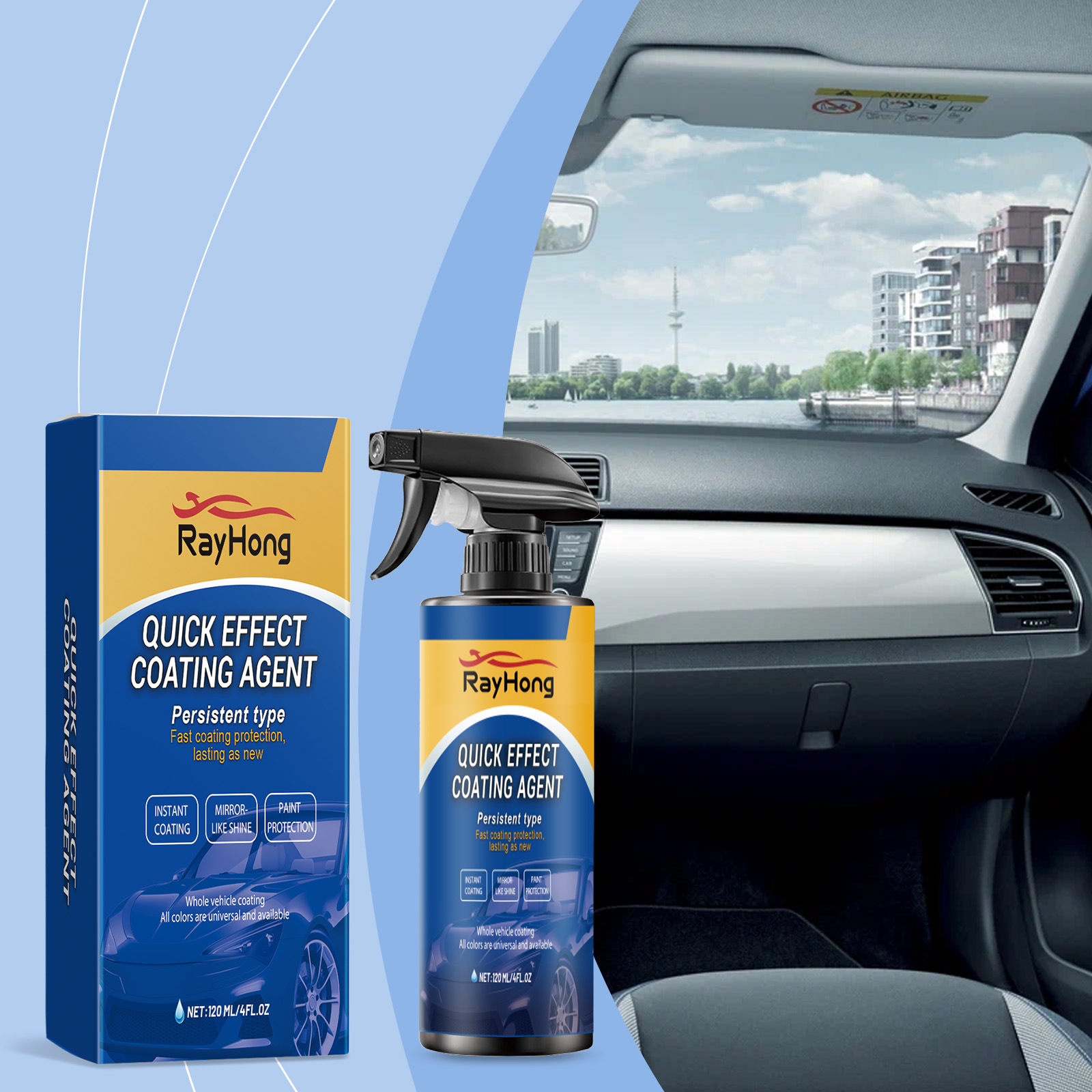 자동차 세라믹 코팅 스프레이 퀵 나노 발수 페인트 보호 - Nano Liquid Coating 리뷰 및 가격