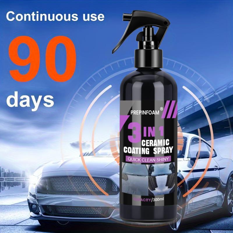 3 in 1 자동차 세라믹 액상 코팅 스프레이 나노 발 - Nano Liquid Coating 리뷰 및 가격