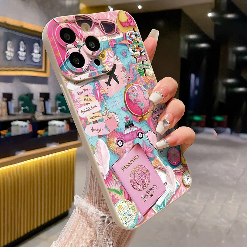 여행용 비행기 프린트 무광 안티드롭 폰 케이스 (아이폰 - Apple Iphone 16 리뷰 및 가격