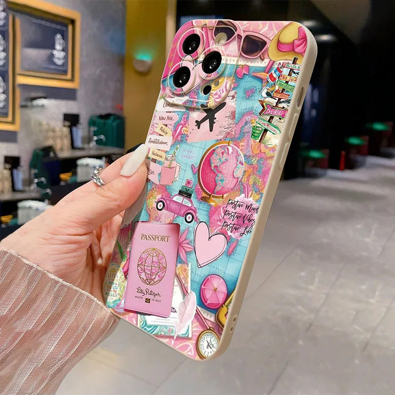 여행용 비행기 프린트 무광 안티드롭 폰 케이스 (아이폰 - Apple Iphone 16 리뷰 및 가격