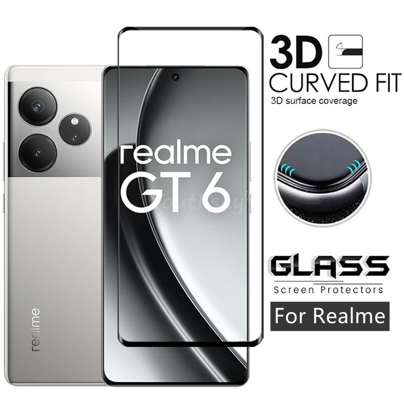 Realme GT 6 용 전체 커버 유리 강화 유리 R - Realme Gt 6 리뷰 및 가격