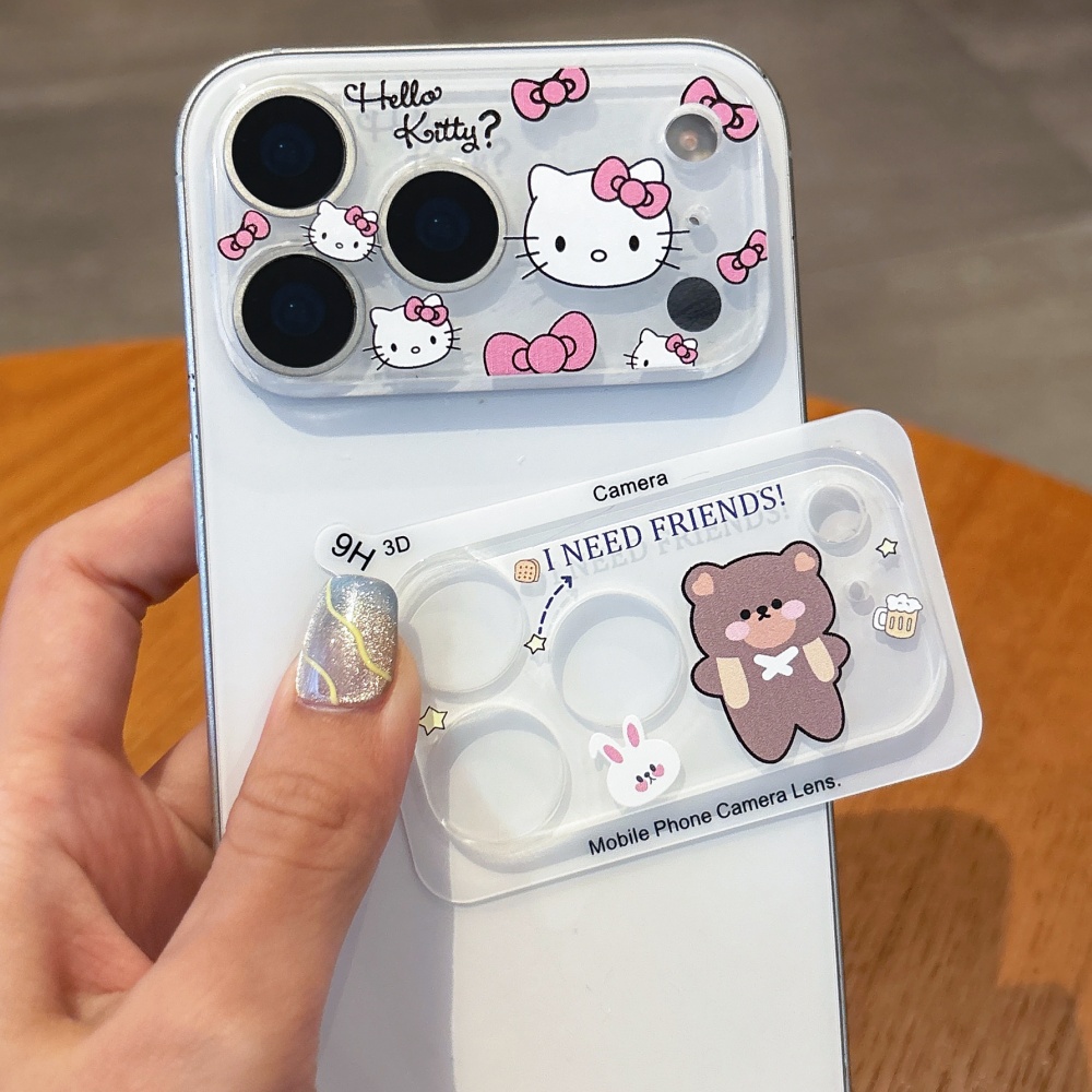 귀여운 만화 캐릭터 카메라 보호 렌즈 필름 아이폰 15 - Camera Lens Protector 리뷰 및 가격