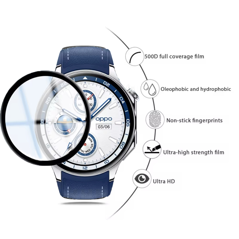 OPPO Watch X 용 화면 보호기 안티 스크래치  - Smartwatch Screen Film 리뷰 및 가격
